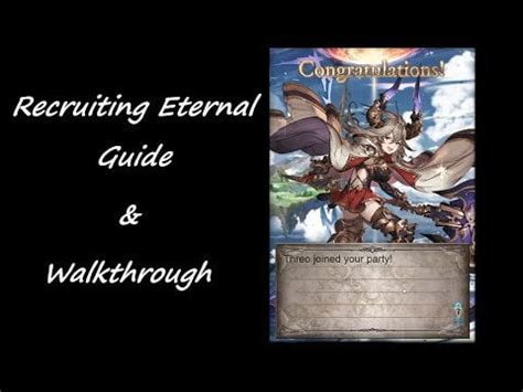 tidings of heavenly light gbf|[Granblue Fantasy] Recruiting Eternal Guide & Walk through.